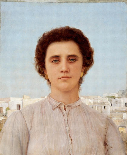 Jeune Fille de Capri, 1906, Jean Benner