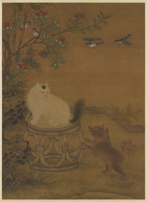 Garden Scene Painted from Life, 1450, Shang Xi