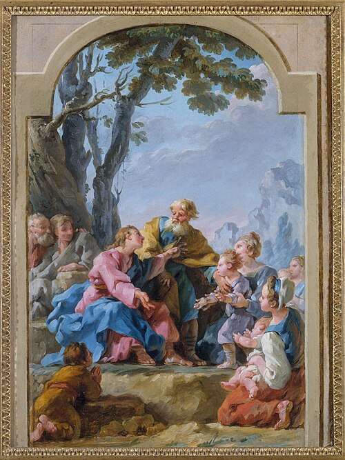 Le Christ et les Petits Enfants, 1775, Noël Hallé