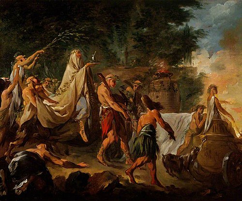 A Druids' Ceremony, 1740, Noël Hallé