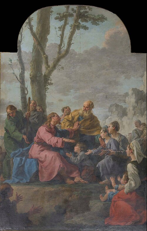 Le Christ bénissant les enfants, 1775, Noël Hallé