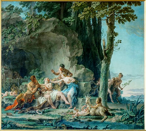 Eglé et Silène, 1771, Noël Hallé