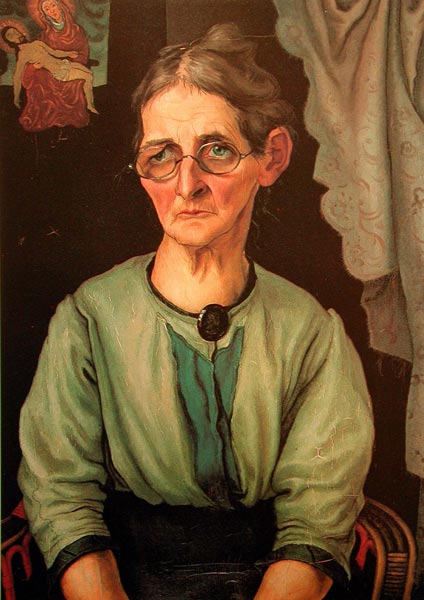 Rosalie Haller, 1926, Rudolf Wacker