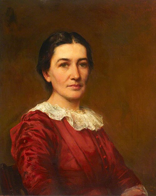Caroline Birch Mitchell, née Dutton (c.1853–1950), 1889, Carlile Henry Hayes Macartney