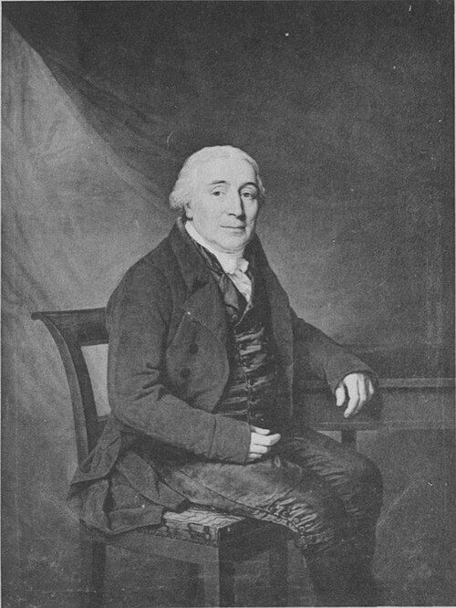 Porträt von Jean Cesar Godeffroy, 1818, Friedrich Carl Gröger