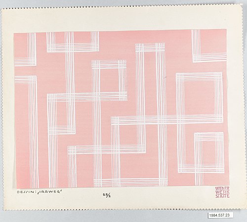 WRONG WAY, 1922, Dagobert Peche