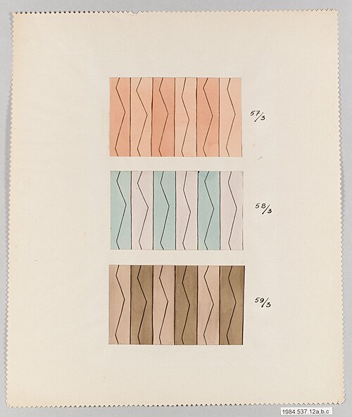 ZIGZAG BRAID, 1922, Dagobert Peche