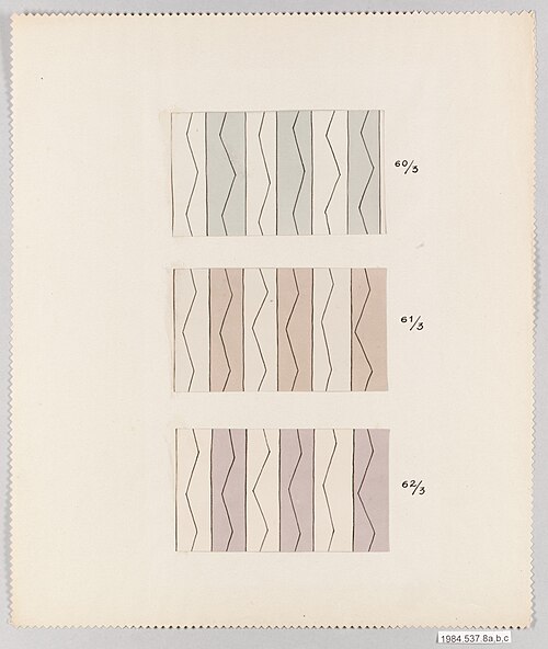 ZIGZAG BRAID, 1922, Dagobert Peche