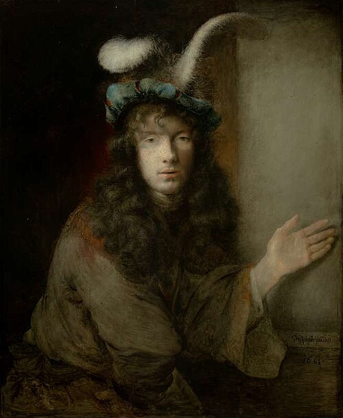 Self-Portrait?, 1661, Christopher Paudiß