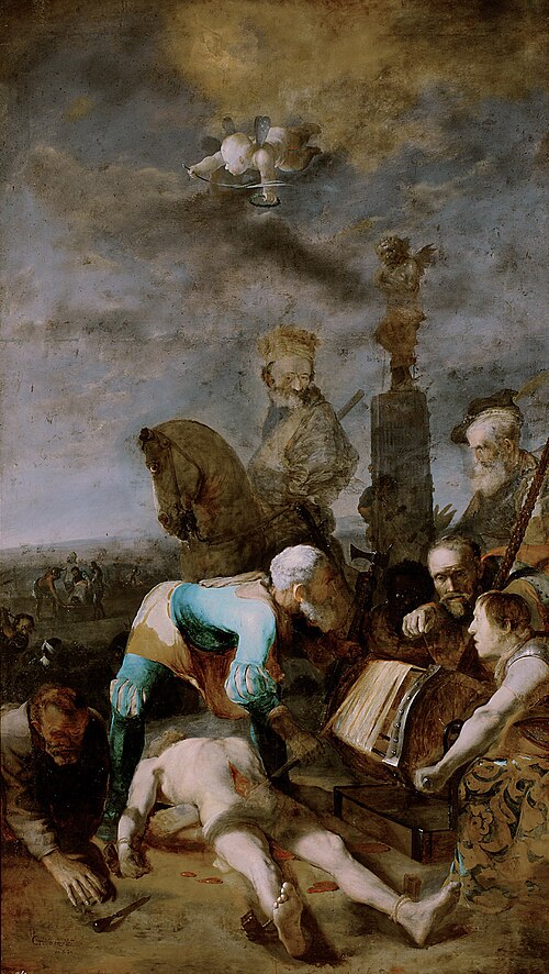 Martyrdom of Saint Thiemo, 1662, Christopher Paudiß