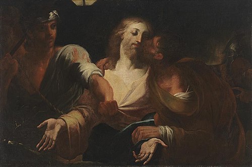 The kiss of Judas and the arrest of Christ, 1645, Christopher Paudiß