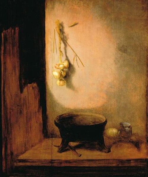 Kitchen Still Life, 1661, Christopher Paudiß