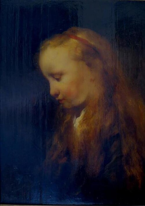 The Head of a Girl, 1653, Christopher Paudiß