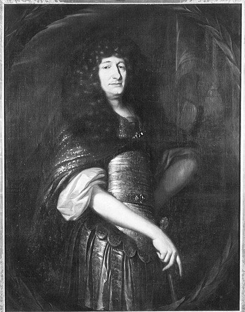 Portrait of a man, possibly Christian II Palatine of Zweibrücken-Birkenfeld (1637-1717), 1700, Theodor Roos