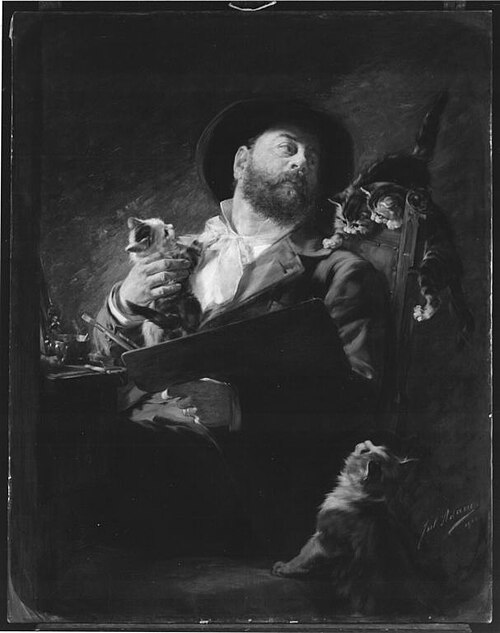 Entre nous, 1900, Julius Adam