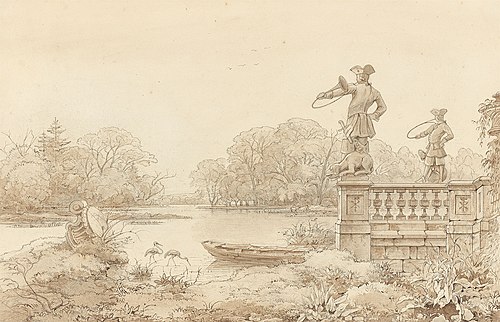 Triumph of nature, , Ernst Ferdinand Oehme