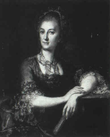 Porträt einer eleganten Dame, 1750, Hubert Maurer