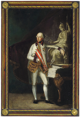 Porträt des Kaiser Joseph II. (1741-1790), 1750, Hubert Maurer