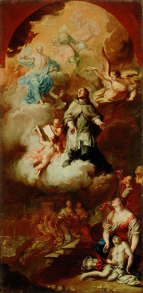 The Apotheosis of St John of Nepomuk, 1812, Hubert Maurer