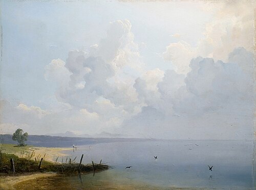 Bodensee (Lake Constance), 1868, Albert Zimmermann