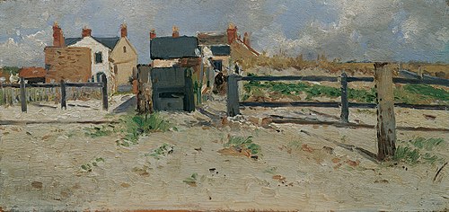 Individual Houses on Jersey, 1888, Theodor von Hörmann