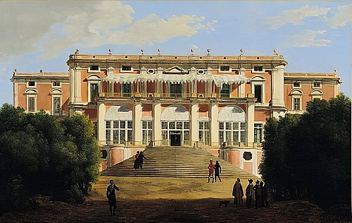 Palais de la Favorite, Portici, 1814, Joseph Rebell