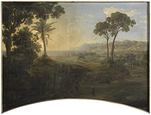 Vue de Baia, 1814, Joseph Rebell