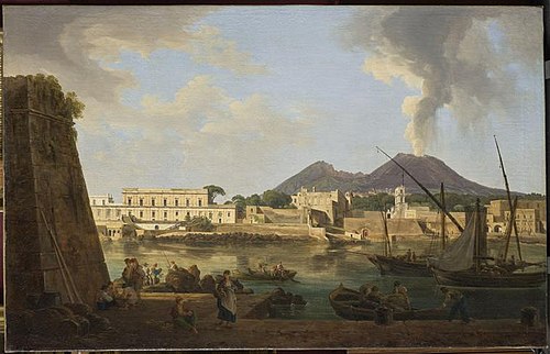 Le golfe de Naples, vu de Chiaja, 1814, Joseph Rebell
