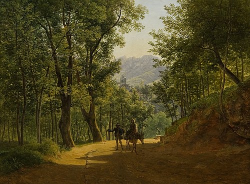Italienische Landschaft, 1827, Joseph Rebell