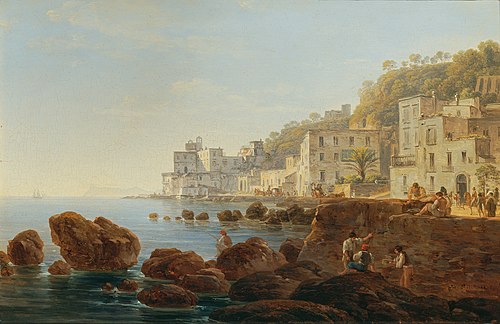 An der Mergellina bei Neapel, 1815, Joseph Rebell