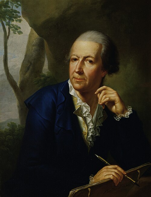 Der Maler Joseph Rosa, 1791, Martin Knoller