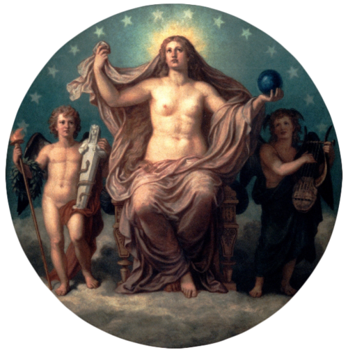 Aphrodite Urania, 1877, Christian Griepenkerl