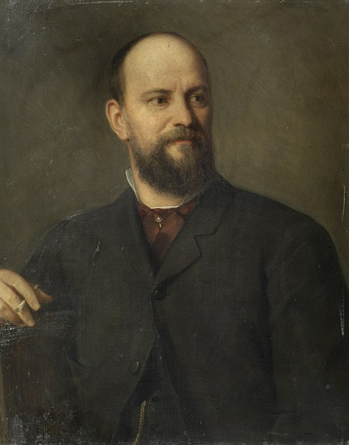 Der Maler Sigmund L´Allemand, 1889, Christian Griepenkerl