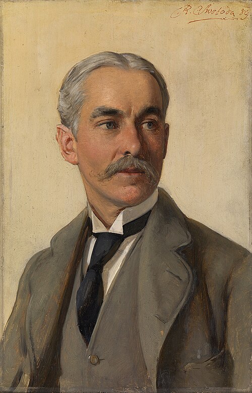 Lt.Col. Sir Fleetwood Edwards (1842-1910), 1889, Rudolf Swoboda