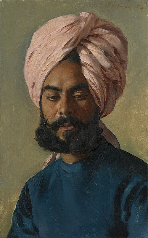 Saiyad Hurmat Ali, 1889, Rudolf Swoboda