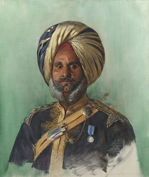Risaldar-Major Kishan Singh, Nabha Lancers, , Rudolf Swoboda