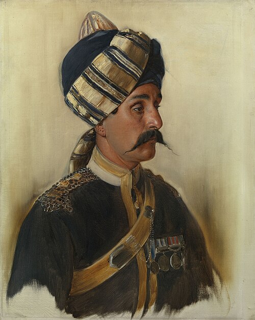 Risaldar Nadir Khan, 9th Bengal Lancers, , Rudolf Swoboda