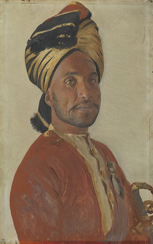 Ghulam Muhammad Khan, 1887, Rudolf Swoboda