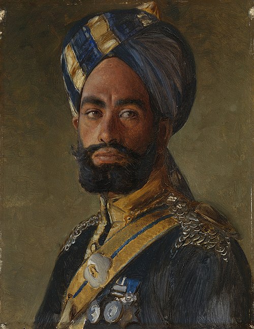 Risaldar-Major Ali Muhammad Khan, 2nd Bengal Lancers, , Rudolf Swoboda
