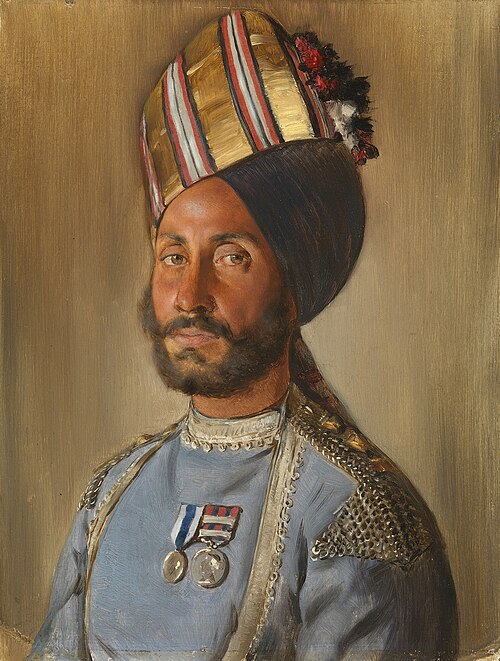 Muhammad Bey, Subadar, Bahadur, 1st Madras Lancers, , Rudolf Swoboda