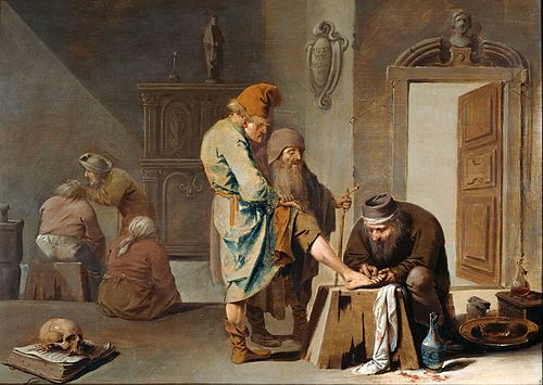 L'opération du pied, 1638, Pieter Jansz Quast