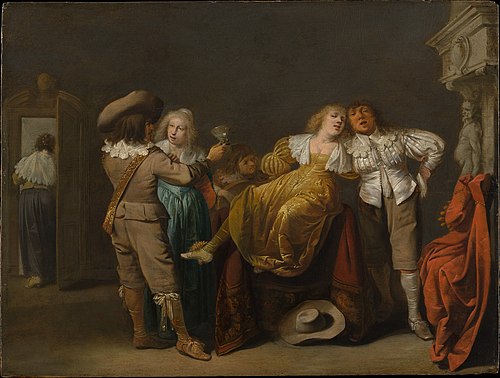 A Party of Merrymakers, 1635, Pieter Jansz Quast
