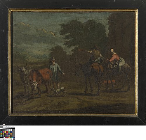 Landschap met boeren, 1651, Pieter Jansz Quast