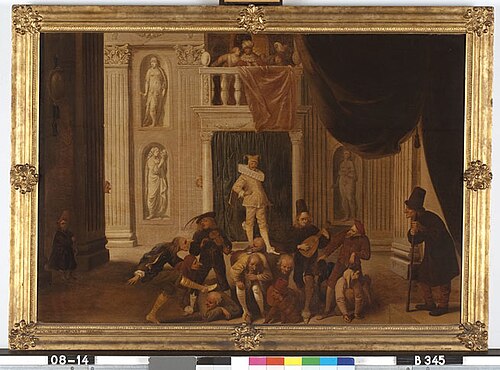 Triomf der zotheid, 1643, Pieter Jansz Quast