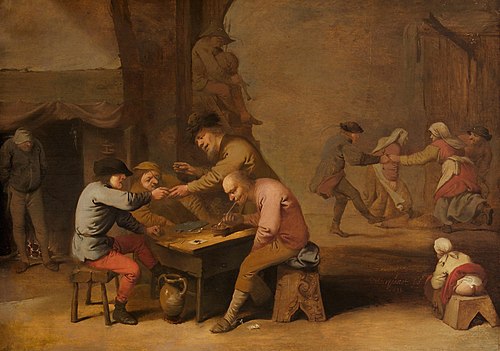 Bauern in der Schenke, 1633, Pieter Jansz Quast