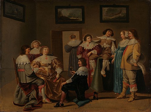 Dutch Wedding, 1638, Pieter Jansz Quast