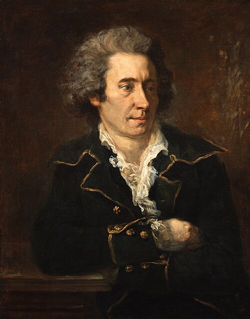 Portrait of the Munich actor Anton Huck (ca. 1740-1820), 1790, Johann Georg Edlinger