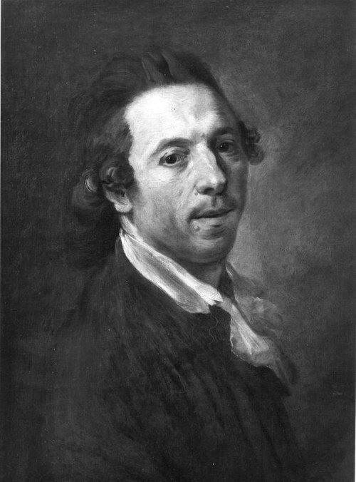 Self portrait, 1775, Johann Georg Edlinger