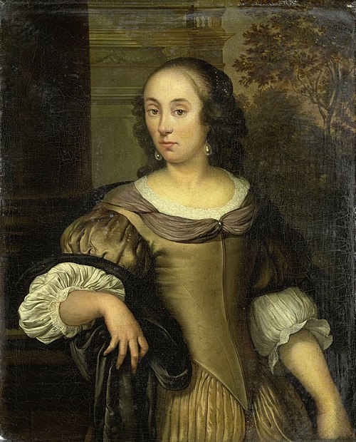 Portrait d'une jeune femme, 1650, Eglon van der Neer
