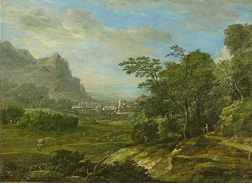 Mountain Landscape, 1700, Eglon van der Neer